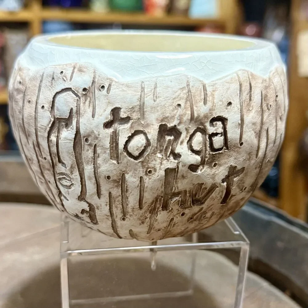 Tonga Hut 2012 Coconut Tiki Mug Eric October Only 50 Made Palm Springs Hollywood